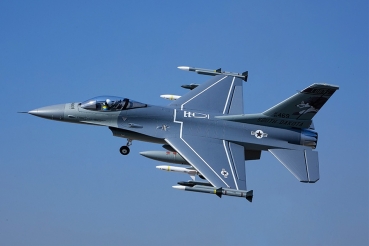 DPFMS146PGY FMS F16 EDF 64 PNP grau - 74 cm